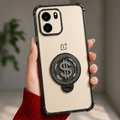 OnePlus Nord CE6 5G Four Corner Airbags 100% Original Astro Money Magnet Rotating Dollar Case