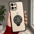 OnePlus Nord 6 5G Four Corner Airbags 100% Original Astro Money Magnet Rotating Dollar Case