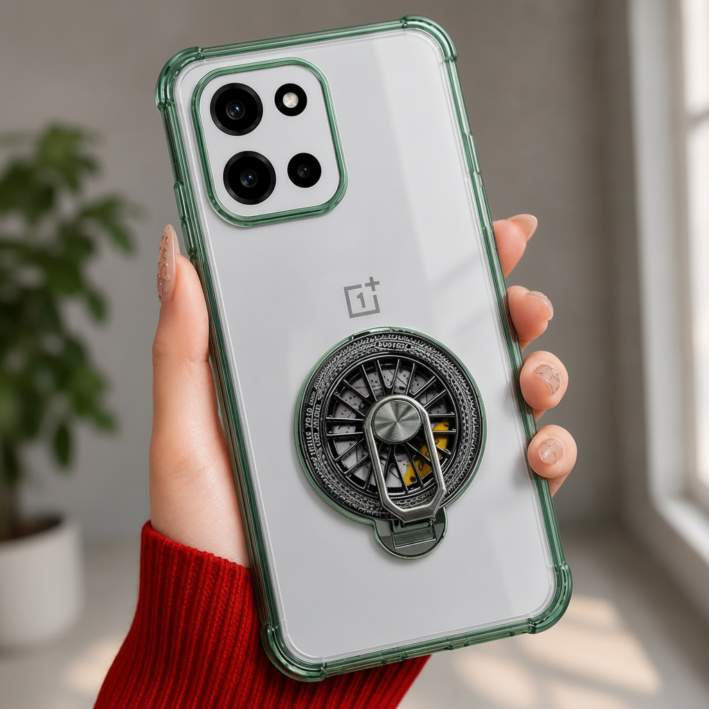 OnePlus Nord 6 5G Premium Stress Buster Wheel Rotating Shockproof Airbags Case