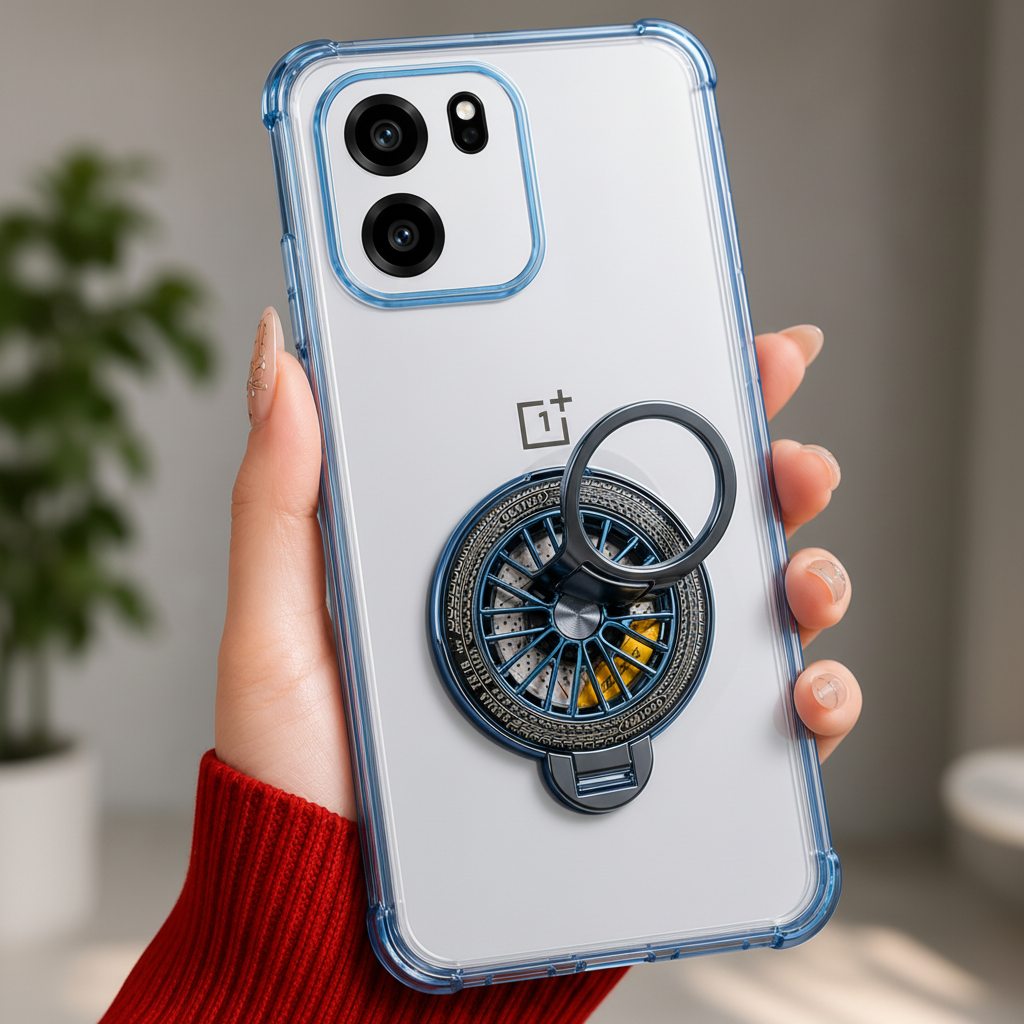 OnePlus Nord CE6 5G Premium Stress Buster Wheel Rotating Shockproof Airbags Case