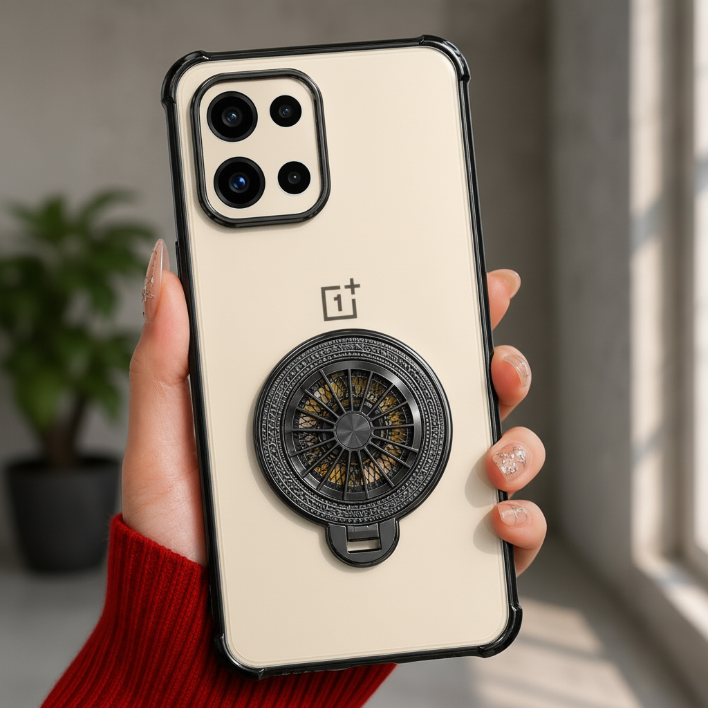 OnePlus Nord 6 5G Premium Stress Buster Wheel Rotating Shockproof Airbags Case