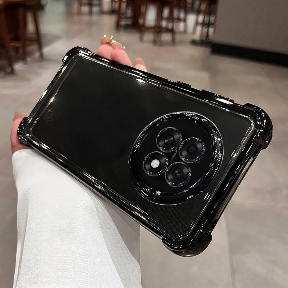 Oppo F31 Pro+ 5G Transparent Shockproof Case With Airbag Corners