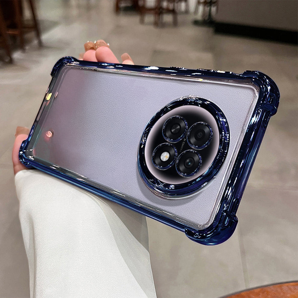 Oppo F31 Pro+ 5G Transparent Shockproof Case With Airbag Corners