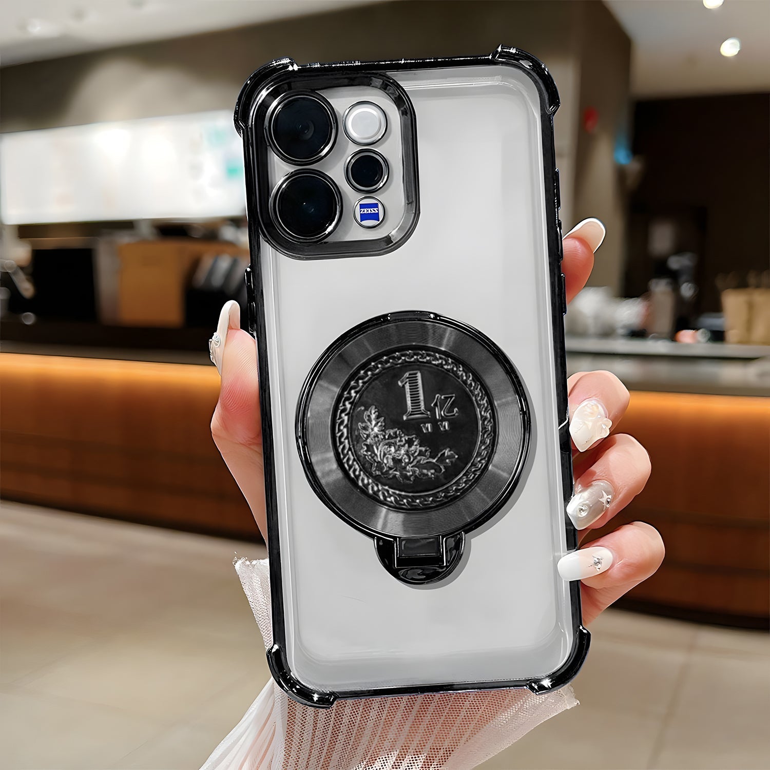 Vivo V70 5G Premium Billion Wheel Rotating Shockproof Airbags Case