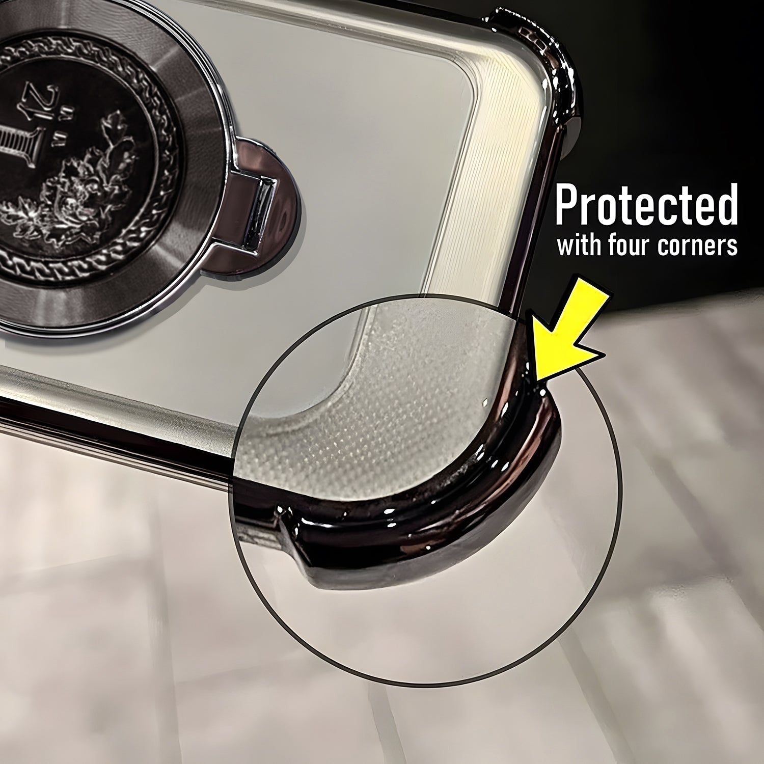 Vivo V70 5G Premium Billion Wheel Rotating Shockproof Airbags Case