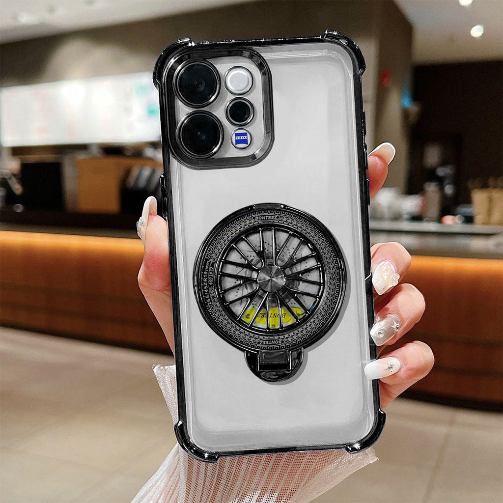 Vivo V70 5G Premium Stress Buster Wheel Rotating Shockproof Airbags Case