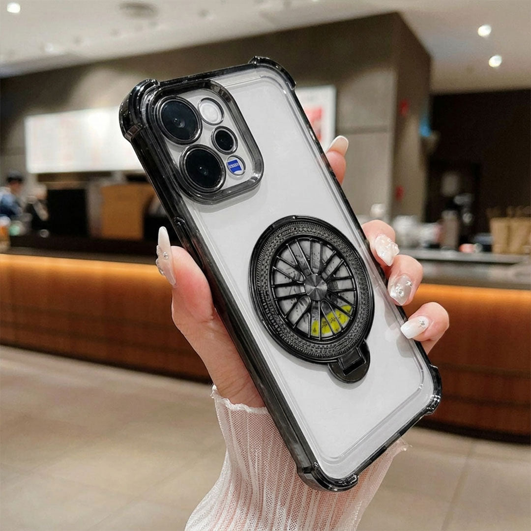 Vivo V70 5G Premium Stress Buster Wheel Rotating Shockproof Airbags Case