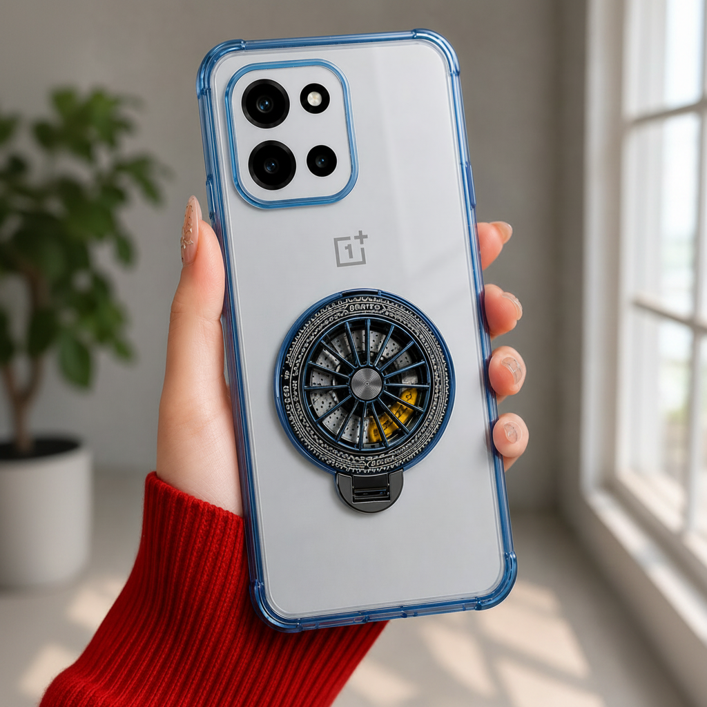OnePlus Nord 6 5G Premium Stress Buster Wheel Rotating Shockproof Airbags Case