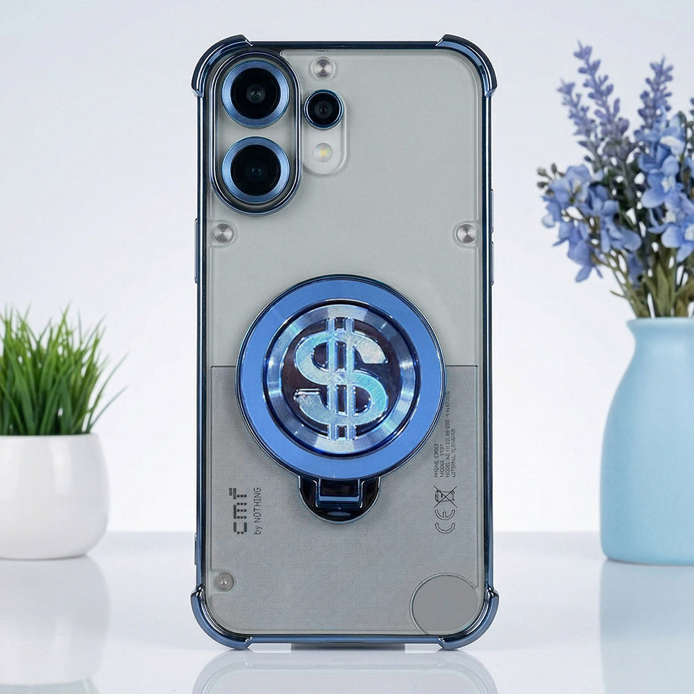 Nothing Phone 2 Pro 5G Premium Stress Buster Wheel Rotating Shockproof Airbags Case