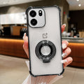 OnePlus Nord CE6 5G Original Luxury Magnifier Ring Stand Shockproof Airbags Corner Case